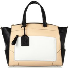 Reed Krakoff - Uniform color-block leather trapeze tote