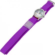 Reflex Childs Watch, Purple Velcro Sports Strap, Anti Allergic