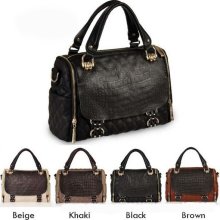 Restore acient high quality leather womens handbag