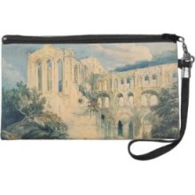 Rievaulx Abbey, Yorkshire, 1798 (w/c) Wristlet Purse