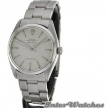 Rolex Air King Super Precision Mens Steel Ref 5500 Automatic Watch Year 1952