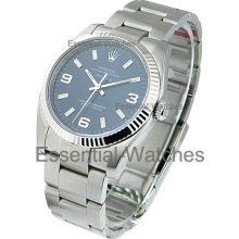 Rolex Airking White Gold Fluted Bezel 114234 114234