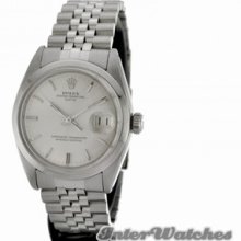 Rolex Date Mens Jubilee Ref 1500 Steel Automatic Watch Year 1961 Offer Now