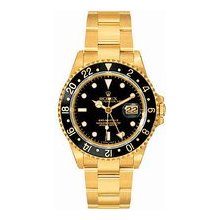 Rolex Gmt Master II Yellow Gold Unworn Black Dial / Black Insert