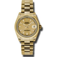 Rolex Lady Yellow Gold President 31mm 178248 CHIP