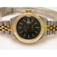 Rolex Oyster Perpetual Ladies Datejust Watch 69173 S/8