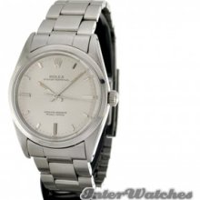 Rolex Oyster Perpetual Mens Ref 1018 Steel Automatic Watch Year 1961 Offer Now