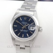 Rolex stainless steel lady date ref 69160