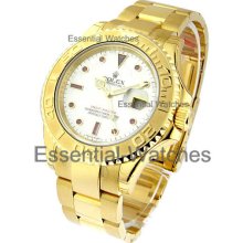 Rolex Yachtmaster Large Size Yellow Gold 16628