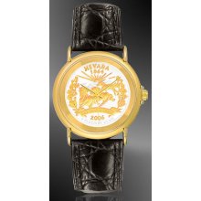 S333-QUS2-0 50 State Quarters Youth/Unisex Goldtone Strap Coin Watches