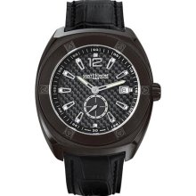 Saint Honore Haussman Mens Carbon Fiber Watch ...