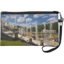 Saint Petersburg, Grand Cascade fountains 6 Wristlet Purses