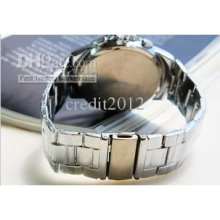 Sale. New Arrival Big Dial Quartz Man Steel Belt Business Watch Fash