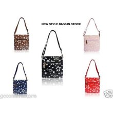 School Bags Star Pattern Cross Body Saddle Bag Satchel Shoulder Messenger