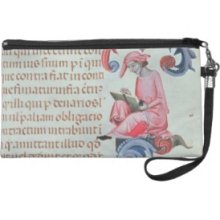 Scribe or chronicler, possibly a self portrait of Wristlet