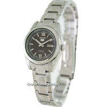 Seiko 5 Automatic 21 Jewels Symk25k1 Symk25k Symk25 Womens Watch