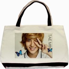 Shinee Lee Taemin ì´íƒœë¯¼ æŽæ³°æ°‘ Butterfly Collectible Photos Classic Tote Bag 2 Sides