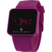 Silicone Led Touch Watch Designed Stylish And Exquisite Appearance Hs