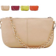 Simple Style Elegant Banquet Clutch/Cross Body/Shoulder Bag 4 Colors