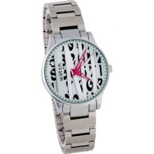 SINOBI Stainless Steel Women's Analog Watch (White)