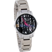 SINOBI Stainless Steel Women's Analog Watch (Black)