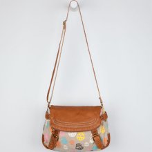 Skull Crossbody Bag Tan One Size For Women 21457741201