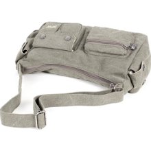 Small Multi Pocket HandBag (Khaki)