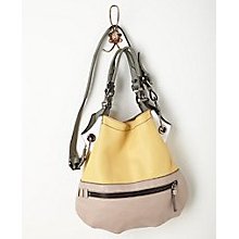 Split-shade Purse- Yellow, ONE SIZE