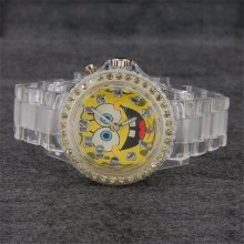 Sponge Bob LED Watch with Digital Marker