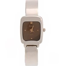 Square Dial Women's Quartz Bracelet Wrist Watch