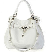 Stars Available Fashion Shoulder Tote Cross Body Shoulder Bag Purse White