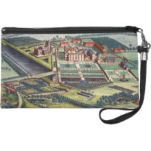 Staunton Harold in the county of Leicester engrave Wristlet Clutch