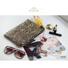 Style2030 Womens Sequin Spang Clutch Shoulder Bags Purse+ Long Strap [b1232]