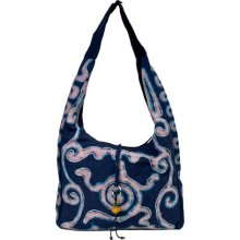 Sunny Cotton Shoulder Bag - Purple ...