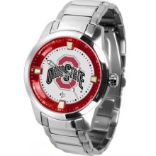 Suntime Ohio State Buckeyes Titan Steel Watch