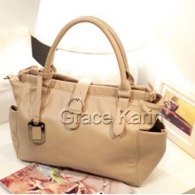 Synthetic Leather Lady Pocket Satchel Tote Shoulder Woman's Bag Handbag Fashion