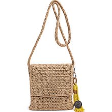 The Sak Crochet Flap Shoulder Bag