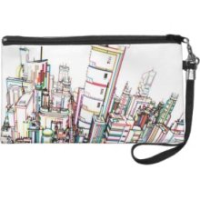 Thriving City 2 Wristlet Purses