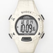 Timex Expedition White Resin Digital Chronograph Watch - T49899 - Men