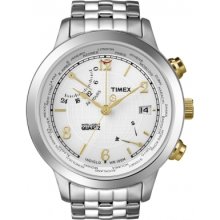 Timex Intelligent Quartz T2n613 Mens Premium Iq World Time Watch