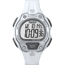 Timex Ironman Core Watch White Chronograph Training Log 50-lap Full-size Unisex