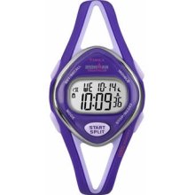 Timex Women's Ironman T5K654 Purple Resin Quartz Watch with Digit ...