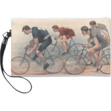 Top Bike Race Wristlet Clutch