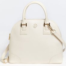 Tory Burch 'Robinson - Small' Saffiano Leather Dome Satchel