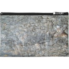 Tree Bark Texture Travel Accessory Bags