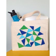 Triangle Book Tote