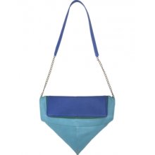 Triangular Shoulder Bag - Petrol