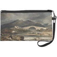 Tummel Bridge, Perthshire, c.1801-03 (oil on panel Wristlet Purses