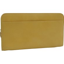 TUSK LTD Donington Snap Clutch Wristlet Smartphone Wallet Yellows - TUSK LTD Ladies Small Wallets