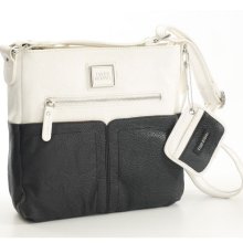 Tyler Rodan Parallel Crossbody - White/Black- White/Black